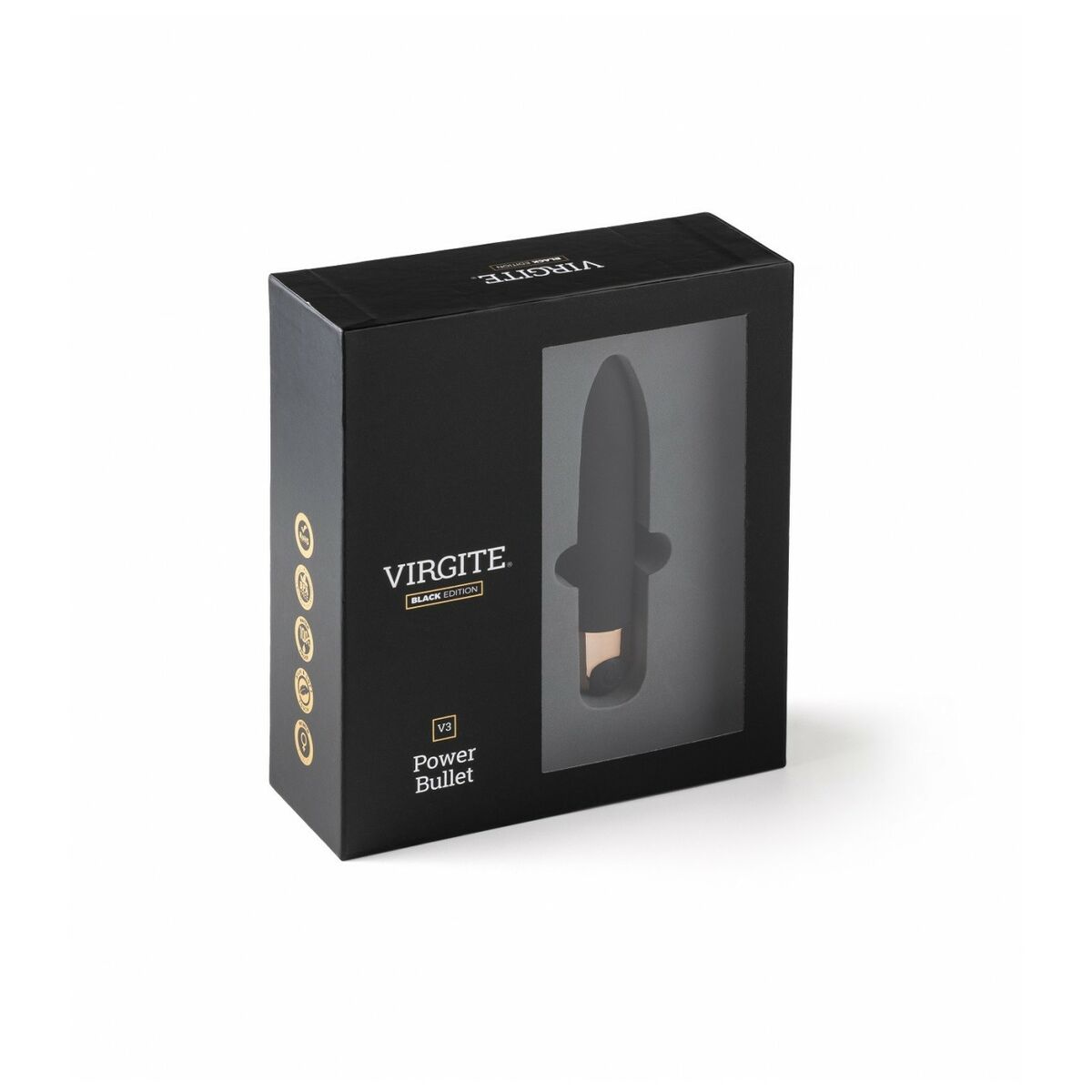 Vibrerende Kugle Virgite Sort